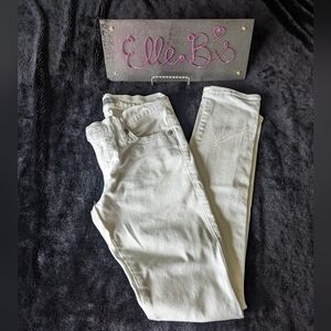 EUC Rock & Republic Berlin White Skinny Denim Pant 0
